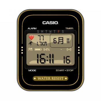 Casio卡西欧土色表盘.clock