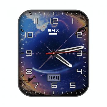 日本动漫插画背景表盘.clock