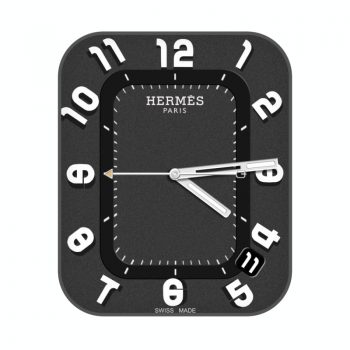 hermes爱马仕酷灰表盘.clock