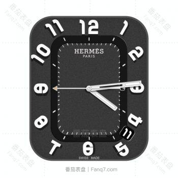 hermes爱马仕酷灰表盘.clock