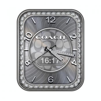 coach蔻驰复古高级表盘.clock