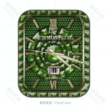 爱彼Audemars Piguet奢华绿宝石镶嵌高级表盘.clock
