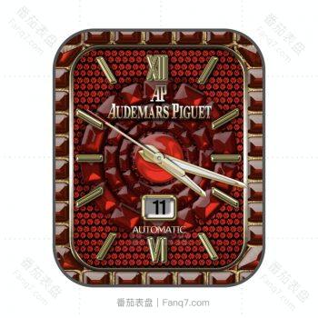 爱彼Audemars Piguet奢华红宝石镶嵌高级表盘.clock