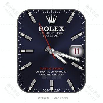 ROLEX劳力士高级蓝紫色表盘.clock