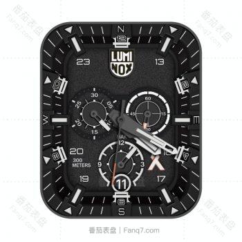 lumimox鲁美诺斯三盘灰黑高级表盘.clock