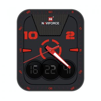 NAVIFORCE领翔红黑表盘.clock