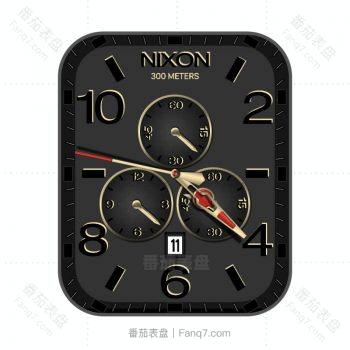 nixon尼克松三盘金属表盘.clock