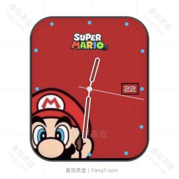 超级玛丽mario单机游戏界面红色卡通玛丽.clock
