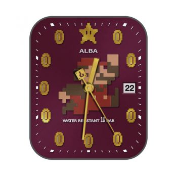 超级玛丽mario单机游戏界面马赛克卡通.clock