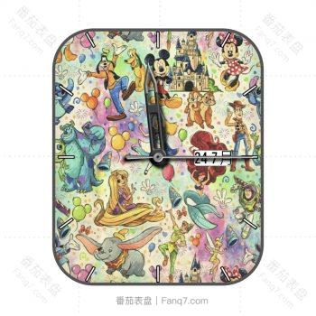 迪士尼系列仙履奇缘迪士尼城堡合集.clocl