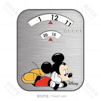 古驰GUCCI迪士尼系列米奇.clock
