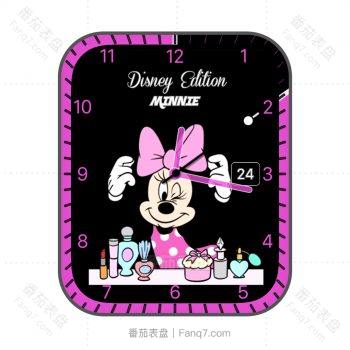 迪士尼系列米妮动态表盘.clock