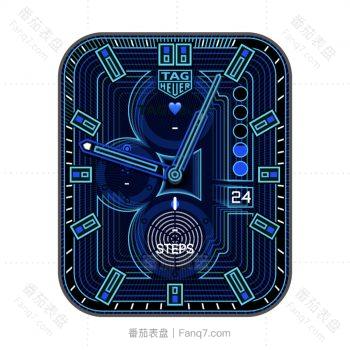 泰格豪雅手表TAG HEUER卡莱拉机械炫酷条纹表盘.clock