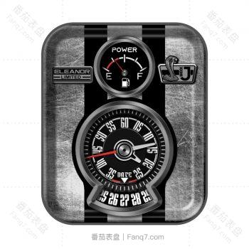 JovoEleanor炫酷灰蟒蛇风机械表盘.clock