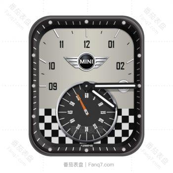 MINI汽车黑白表盘.clock