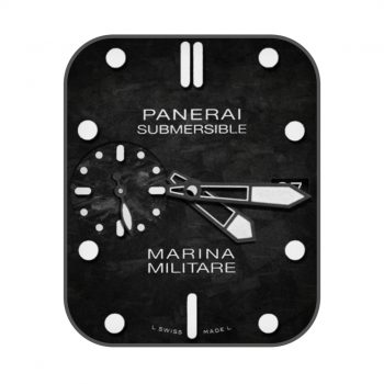 沛纳海PANERAI炫酷黑印花表盘.clock