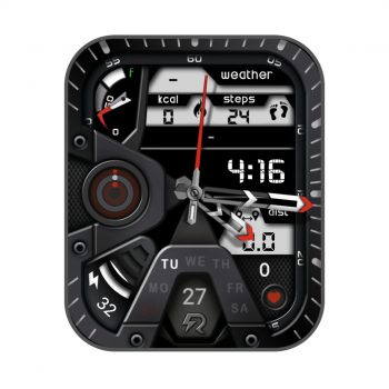 RLMade黑色卡西欧风炫酷机械表盘.clock