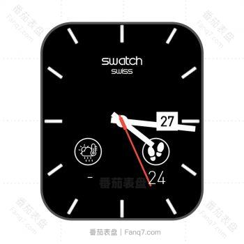 SmartSwatch索尼黑色表盘.clock