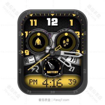 T quarter黑金表盘.clock