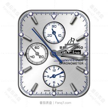 BERITLING百年灵珍珠白简约表盘.clock