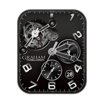 GRAHAM格林汉姆炫酷黑重力飞陀动态表盘.clock