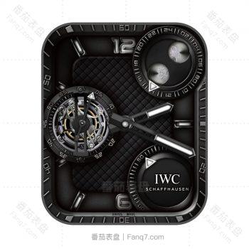 iwc万国炫酷黑机械动态表盘.clock