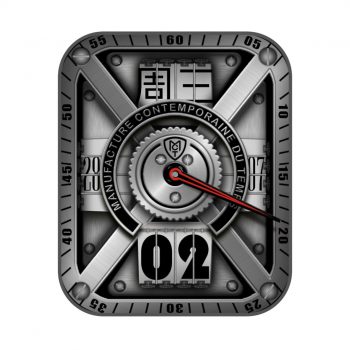 MCT银灰色机械表盘.clock