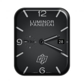 沛纳海PANERAI炫酷黑表盘.clock