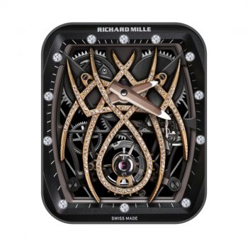理查德米尔RICHARD MILLE炫酷RM19机械表盘蜘蛛图案.clock