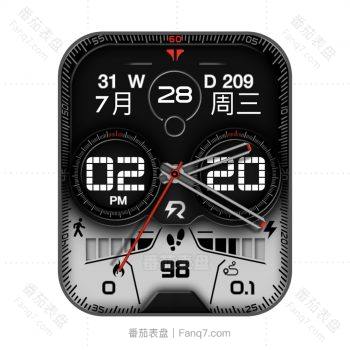 RLMade 20炫酷黑白复古风表盘.clock