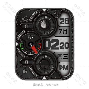 RLMade简约卡西欧风表盘.clock