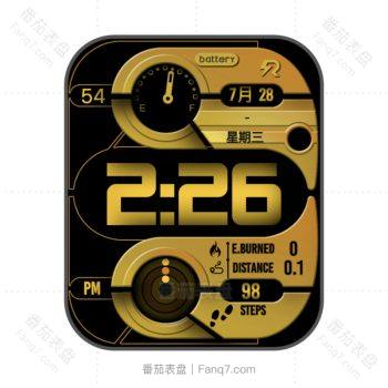 RLMade 21黑金卡西欧复古风表盘.clock