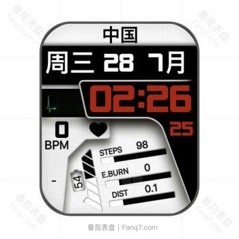 RLMade 23黑白卡西欧复古风表盘.clock