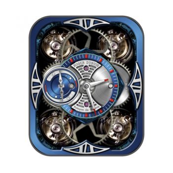 Roger Dubuis罗杰杜彼重力飞陀蓝色机械表盘.clock