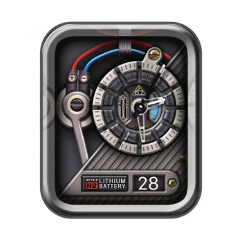 The electricianz 个性光面灰色机械表盘.clock