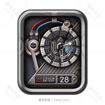 The electricianz 个性光面灰色机械表盘.clock