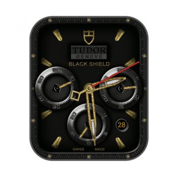 帝舵Tudor black shield 高级黑金表盘.clock