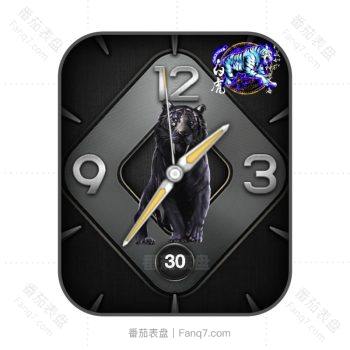 中国四大神兽白虎国潮表盘.clock