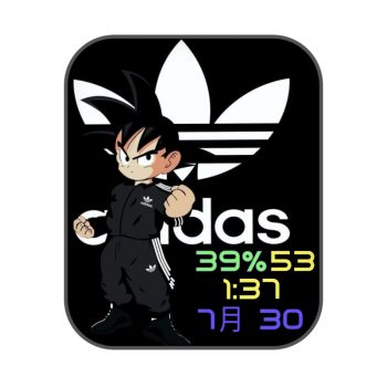 动漫阿迪达斯Adidas柯南卡通炫酷表盘.clock