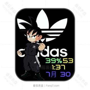 动漫阿迪达斯Adidas柯南卡通炫酷表盘.clock