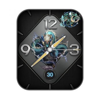 中国神兽青龙国潮表盘.clock