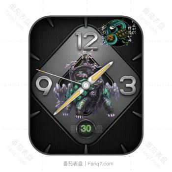 中国神兽玄武国潮表盘.clock