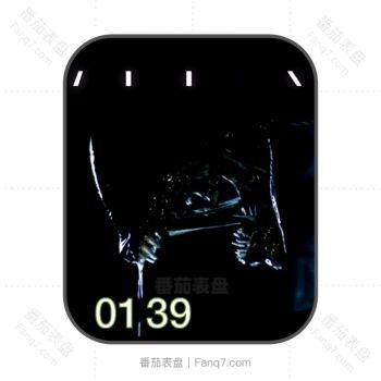 Alien-外星人 完美的有机体-恐怖动态表盘.clock