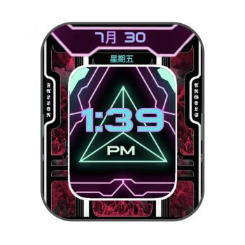 Aurora-极光炫酷霓虹卡西欧风.clock