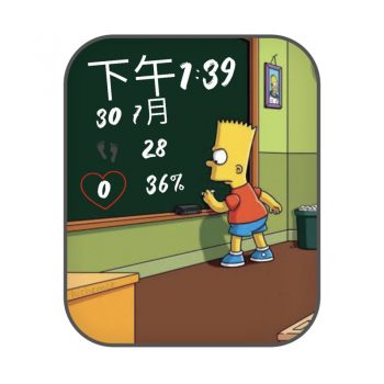 Bart Simpson-巴特·辛普森卡通动漫表盘.clock