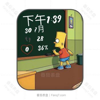 Bart Simpson-巴特·辛普森卡通动漫表盘.clock