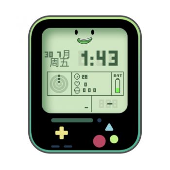 BOM卡西欧风复古可爱表盘.clock