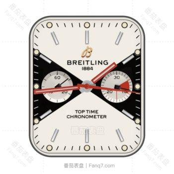 BERITLING百年灵酷猫黑白高级表盘.clock