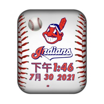 Cleveland Indians Forever!-永远的克利夫兰印第安人限量足球表盘.clock