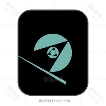 Compass watch个性极简蓝色表盘.clock